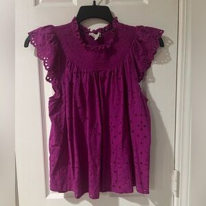 EUC Loft medium petite top